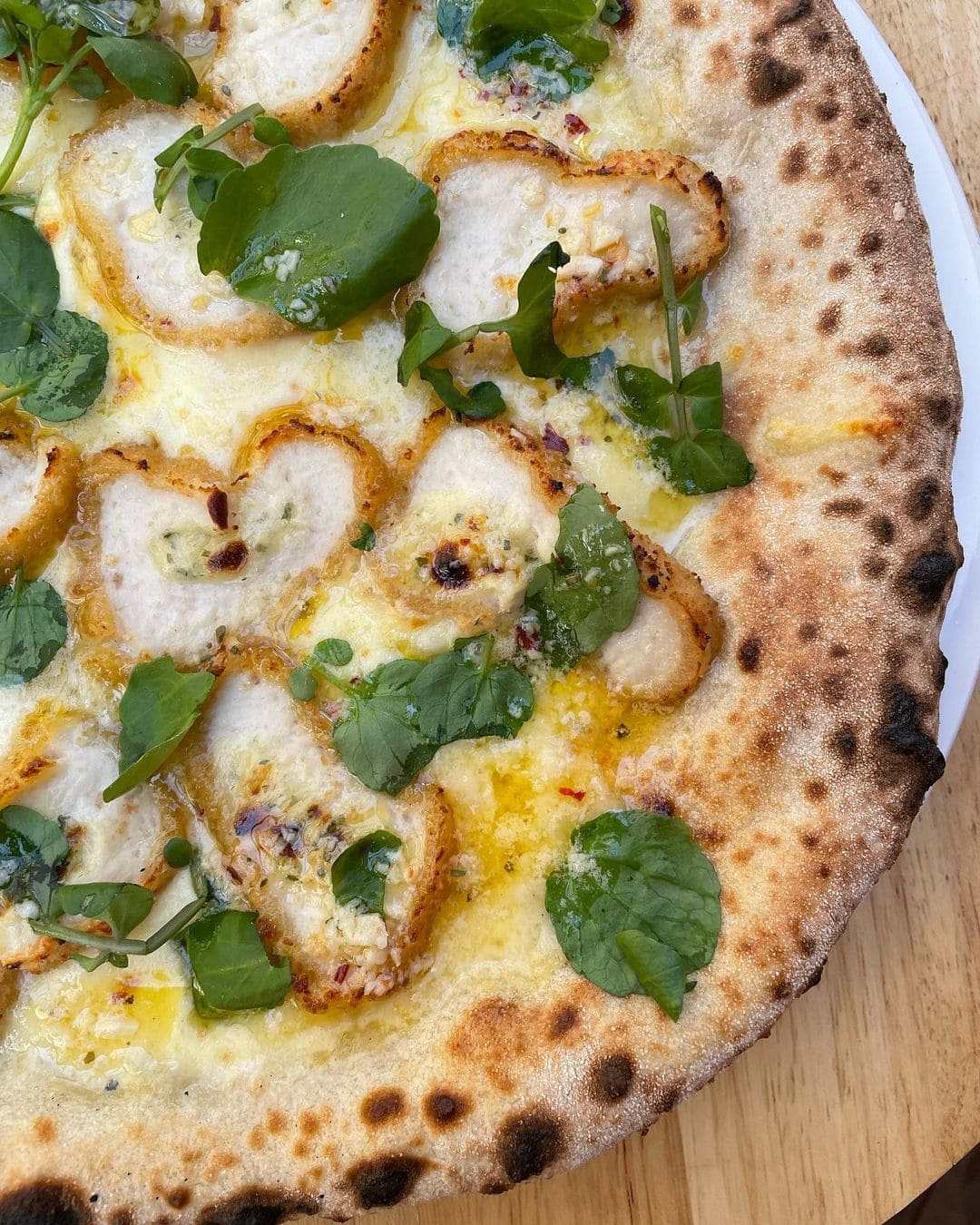 Chicken Kyiv Pizza