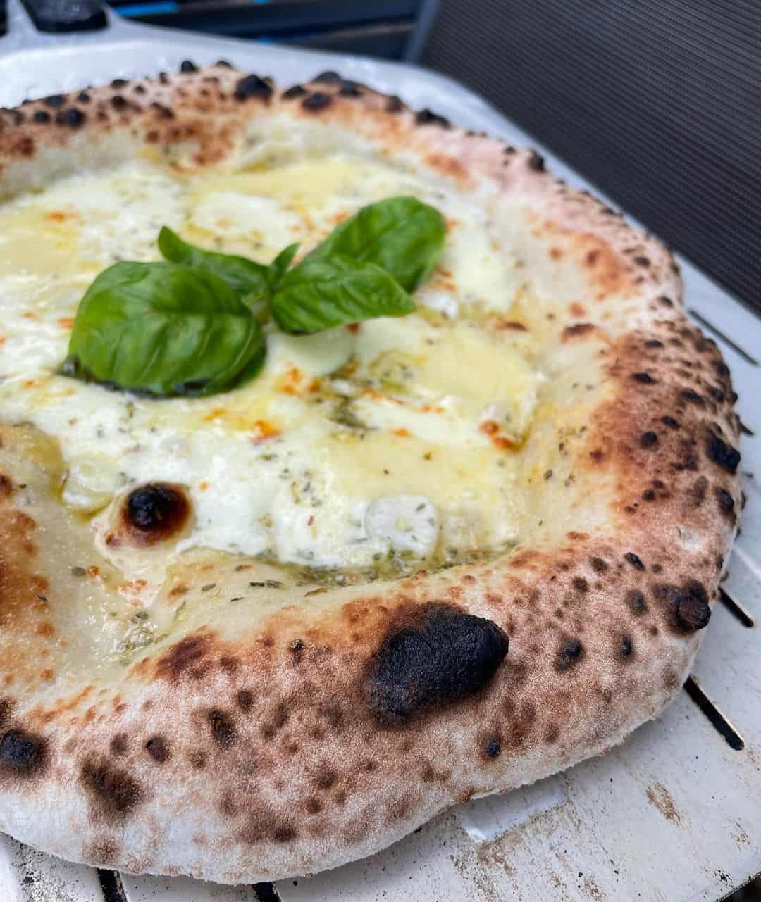 Cheese Lovers Pizza – Mozzarella, Havarti, Pecorino & Grana Padano