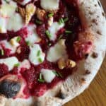 Beetroot Relish & Oscypek Pizza