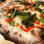 Broccolini, Red Capsicum & Garlic Pizza | Broccolini on Pizza