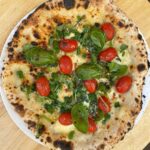 Cherry Tomato, Basil & Watercress Pizza