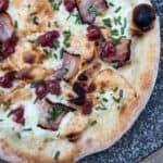 Oscypek, Preserved Cherries & Bacon Pizza | Oscypek on Pizza