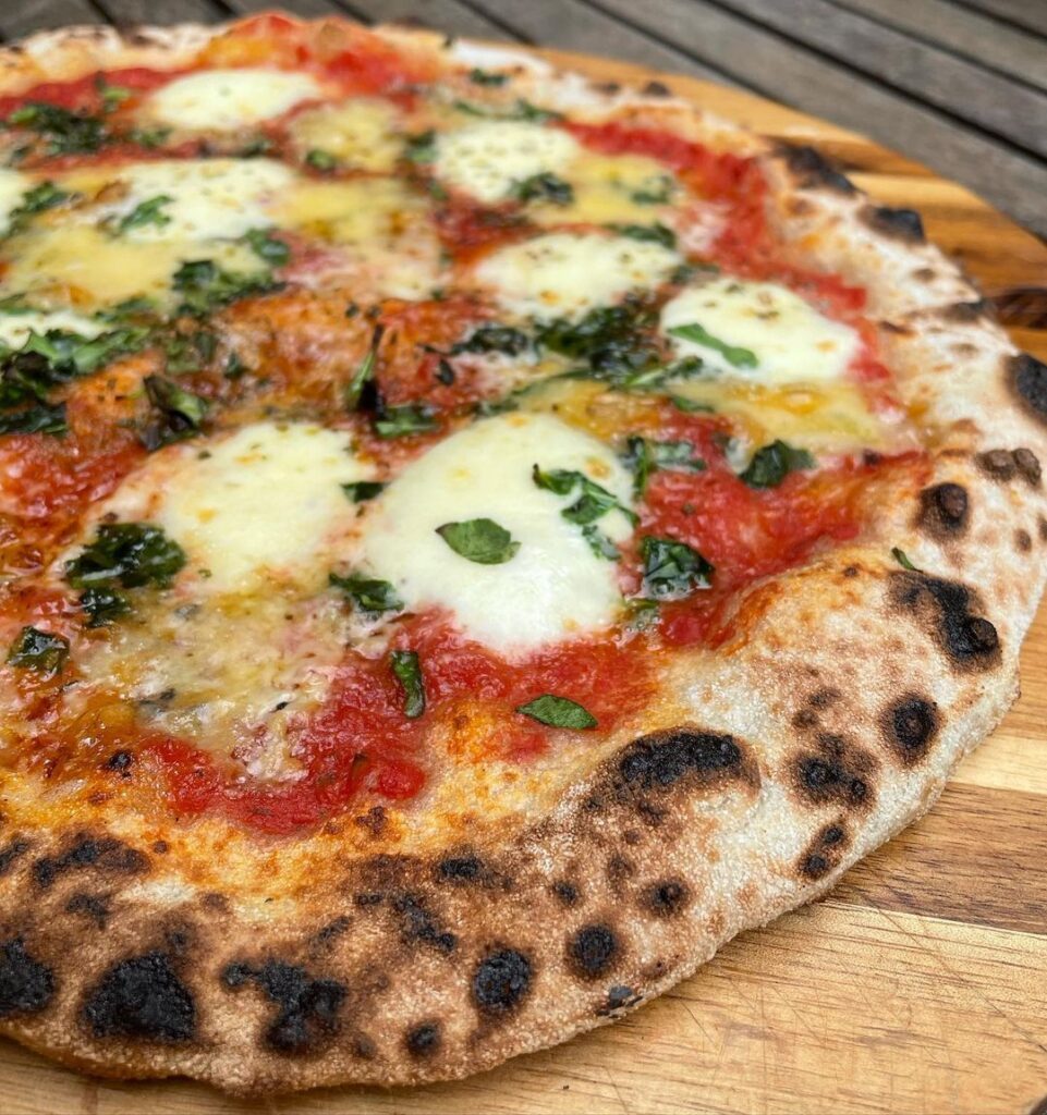 Blue Cheese Margherita Pizza | Blue Cheese on Pizza