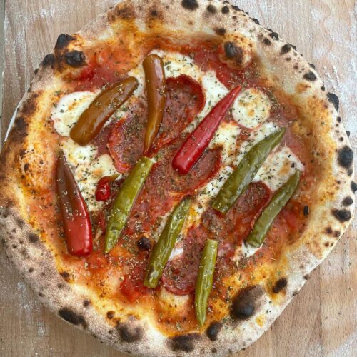 Pickeled Peppers Pizza | Pickled Chilli Pizza