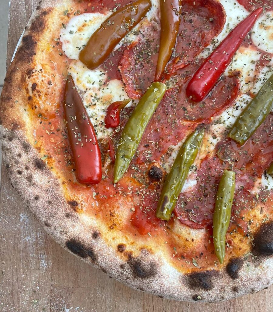 Pickeled Peppers Pizza | Pickled Chilli Pizza