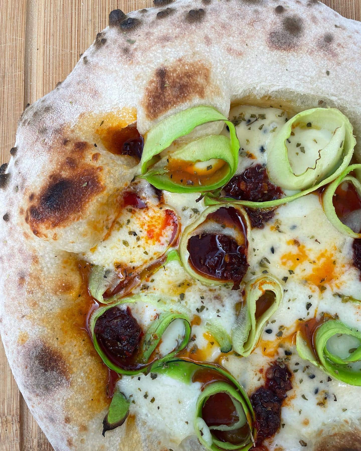 Nduja & Zucchini Pizza