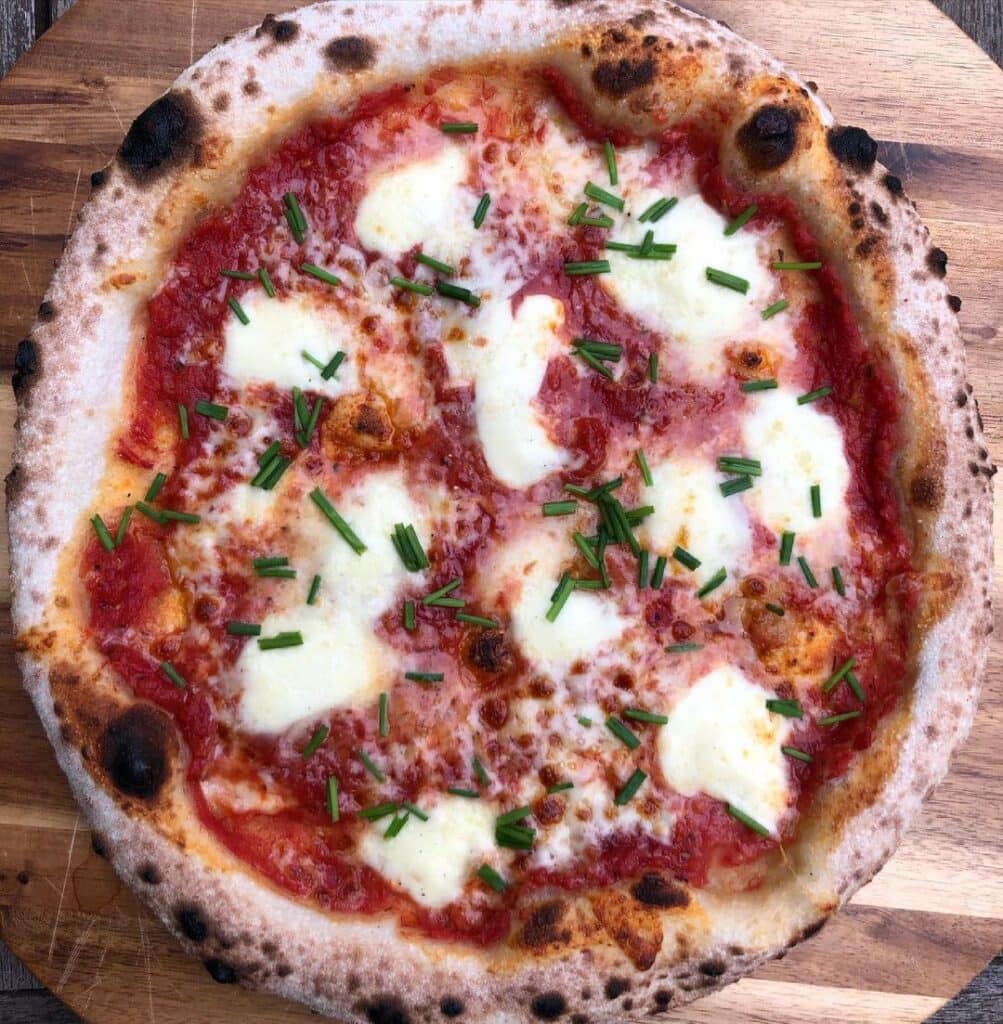 Margherita with Chives Pizza