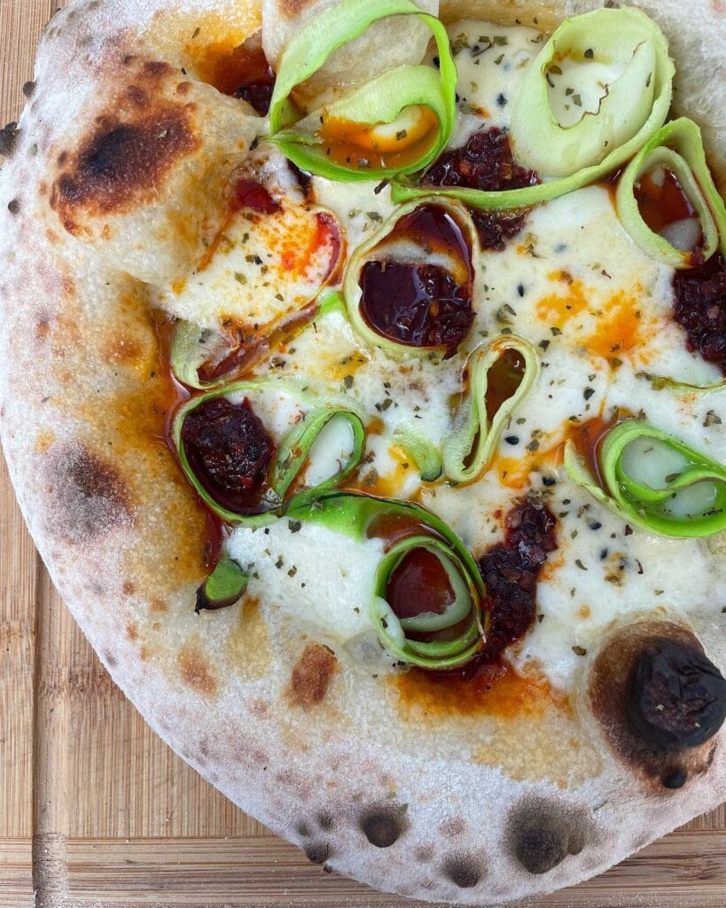 Nduja & Zucchini Pizza