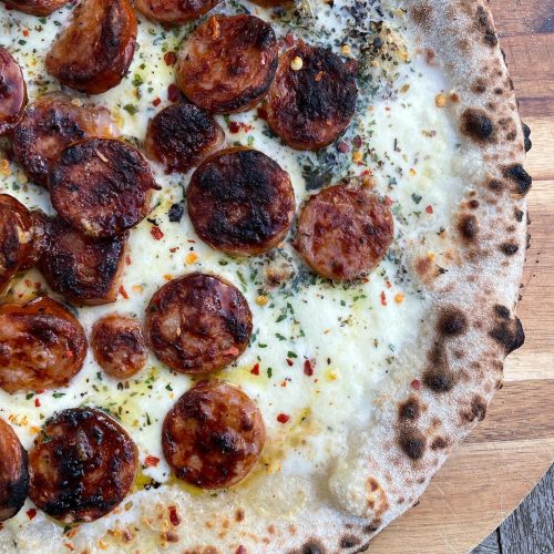 Chorizo & Manchego Pizza