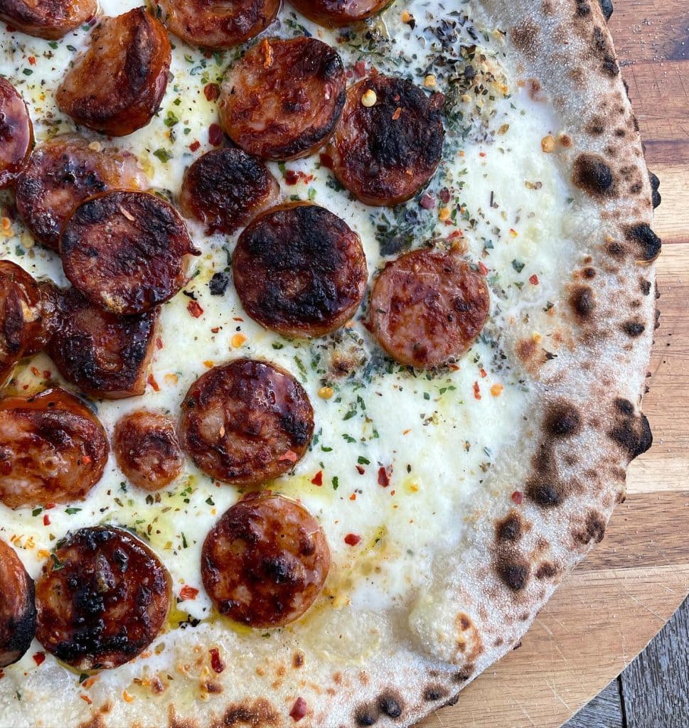 Chorizo & Manchego Pizza