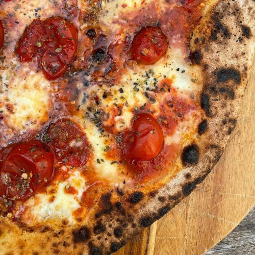 Margherita with Cherry Tomatoes