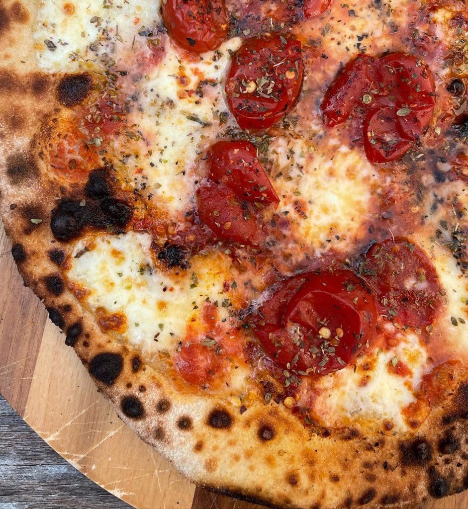 Margherita with Cherry Tomatoes