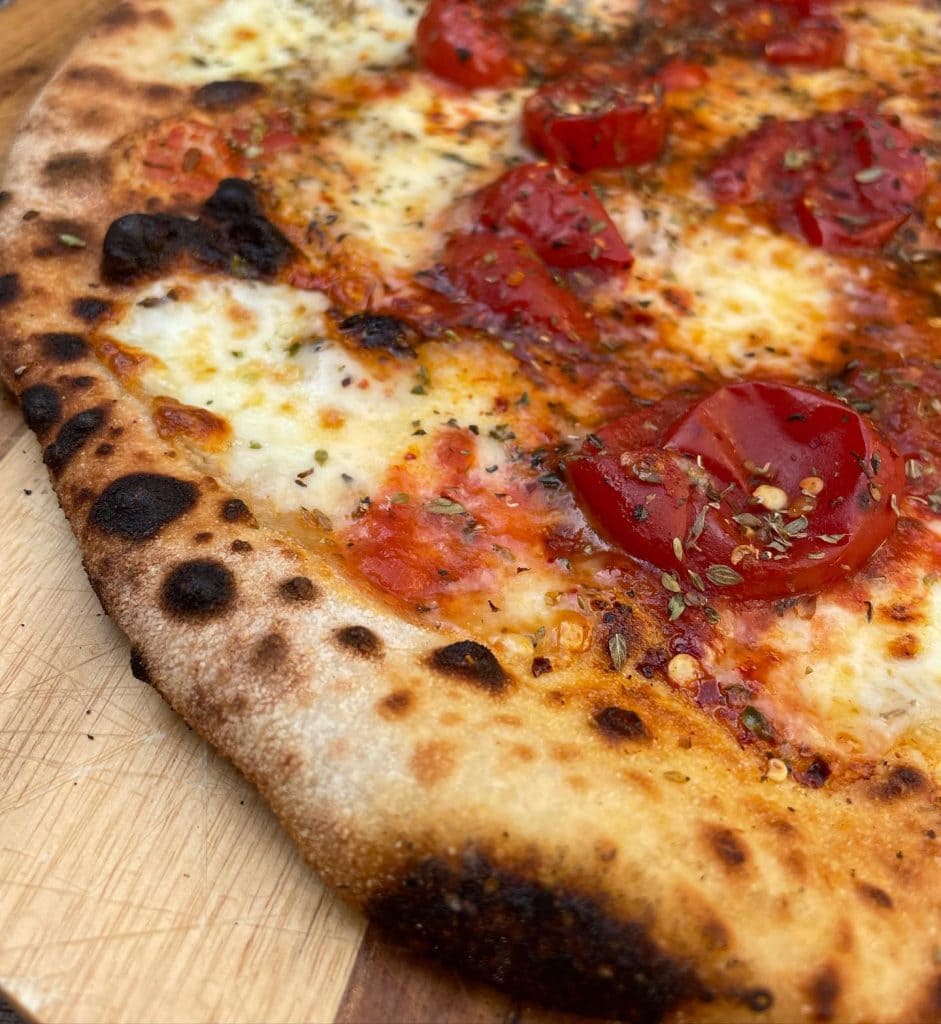 Margherita with Cherry Tomatoes