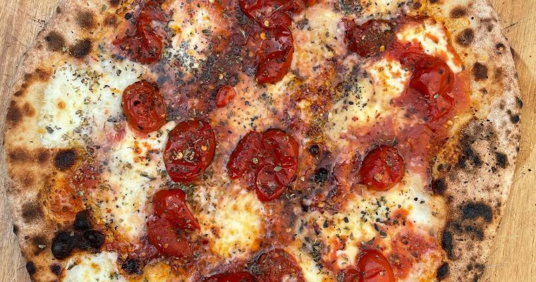 Margherita with Cherry Tomatoes