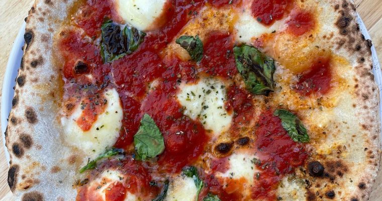 Margherita Pizza – Sauce on Top