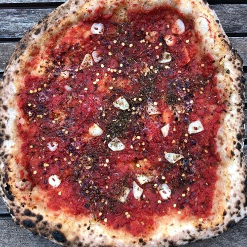 Marinara & Chilli Flakes Pizza