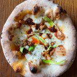 Zucchini, Chanterelle Mushrooms, & Nduja Pizza