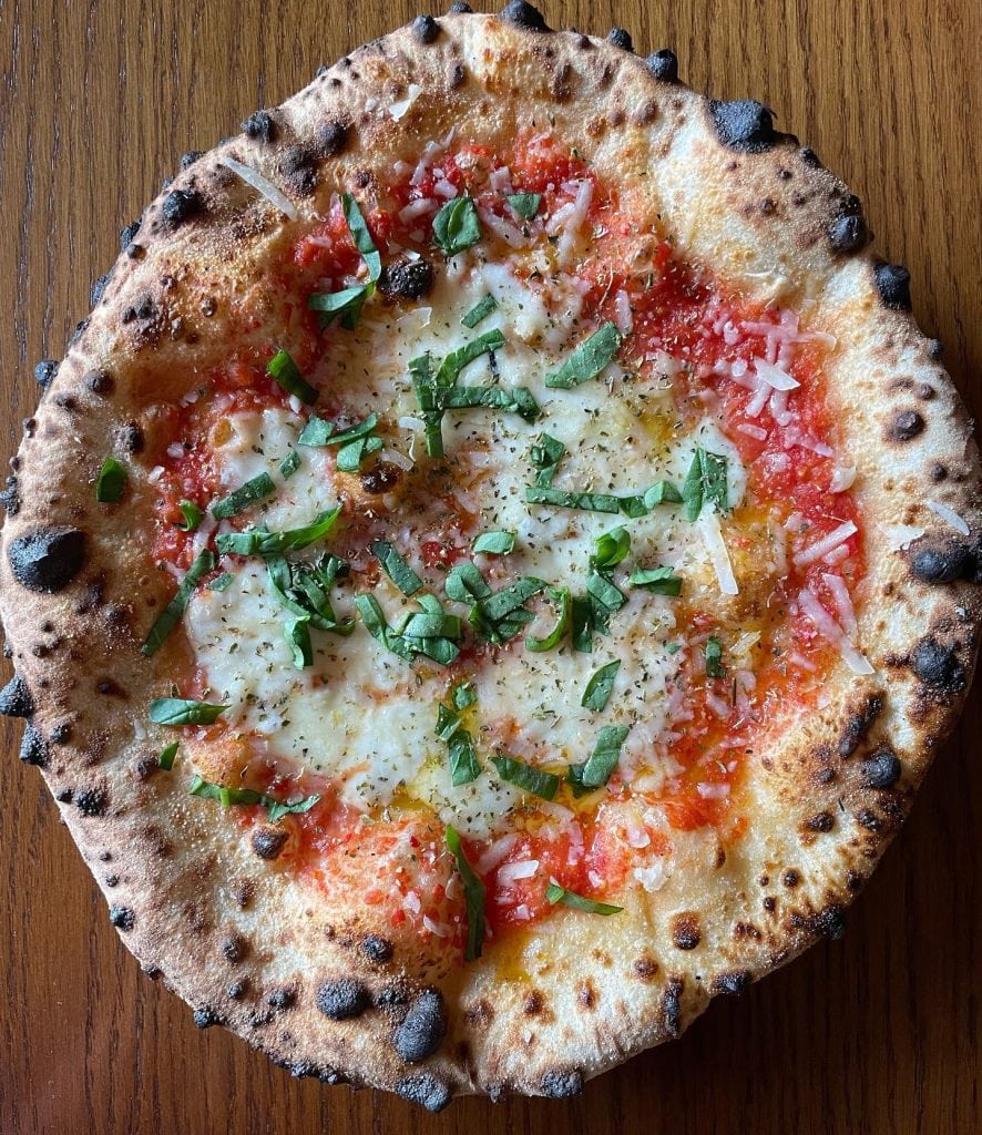 Tokyo Style Margherita with Spinach