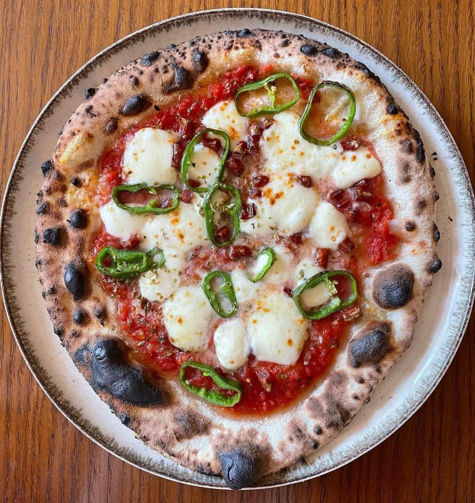 Chilli & Spicy Kabana Bits Pizza - Kabana on Pizza