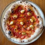 Roast Garlic Marinara Pizza