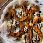 Roasted Pumpkin, Garlic, Walnut Pizza