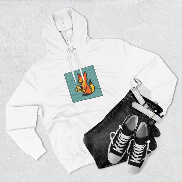 Pizza Fox Pop Art Hoodie - My Husband Makes Pies - Image 2