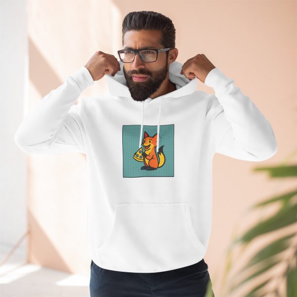 Pizza Fox Pop Art Hoodie - My Husband Makes Pies - Image 4