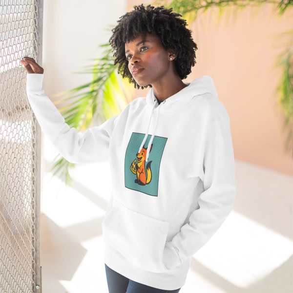 Pizza Fox Pop Art Hoodie - My Husband Makes Pies - Image 5
