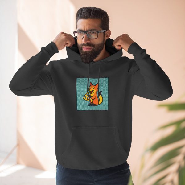 Pizza Fox Pop Art Hoodie - My Husband Makes Pies - Image 15