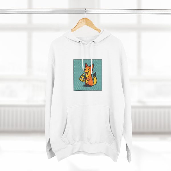 Pizza Fox Pop Art Hoodie - My Husband Makes Pies - Image 3