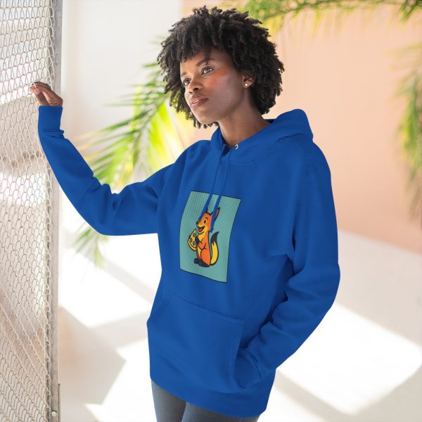 Pizza Fox Pop Art Hoodie - My Husband Makes Pies - Image 29