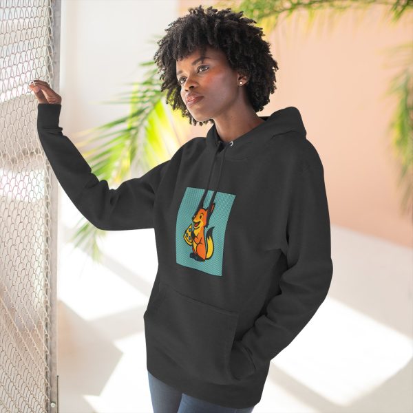 Pizza Fox Pop Art Hoodie - My Husband Makes Pies - Image 14