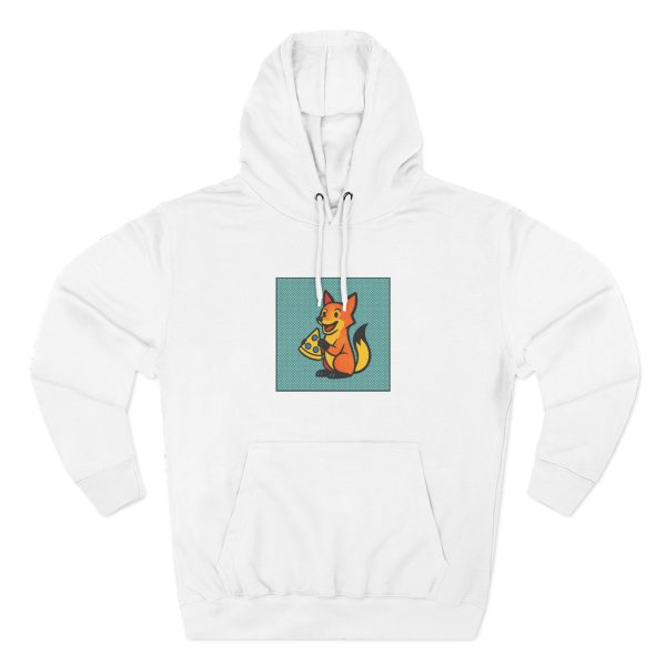 Pizza Fox Pop Art Hoodie - My Husband Makes Pies