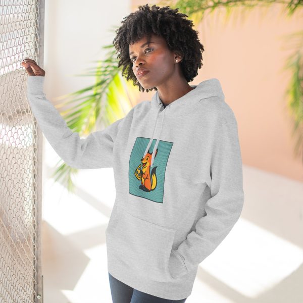 Pizza Fox Pop Art Hoodie - My Husband Makes Pies - Image 9