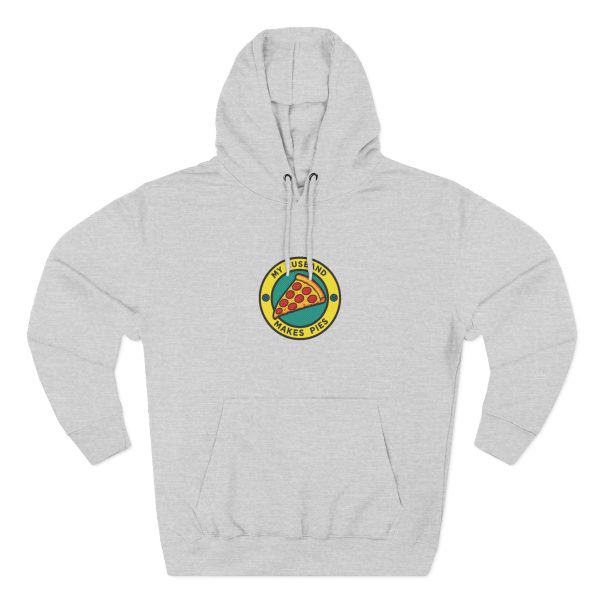 Pop Art Pizza Lover Hoodie - My Husband Makes Pies - Image 6