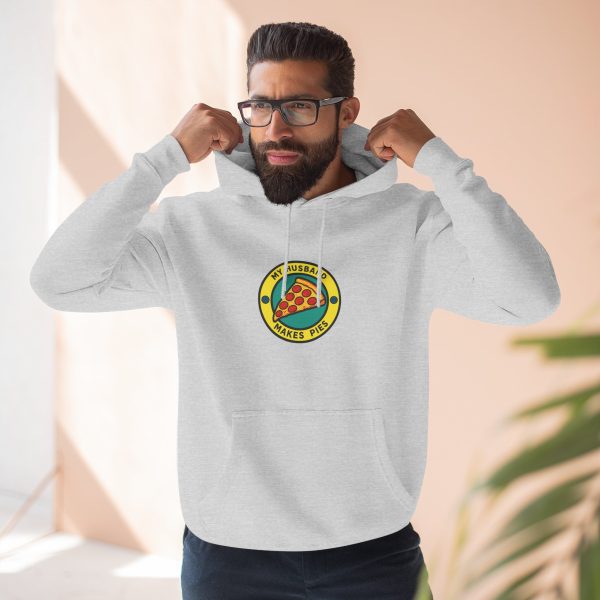 Pop Art Pizza Lover Hoodie - My Husband Makes Pies - Image 10