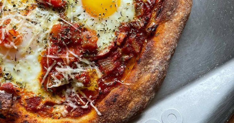 Shakshuka Style Pizza